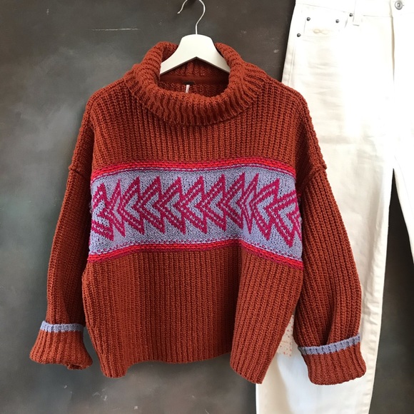 Free People Greater Than Sweater ColorBlock - Picture 6 of 14